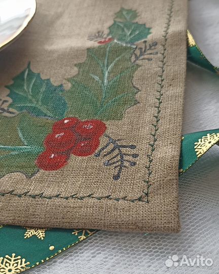 Салфетки сервировочные новогодние