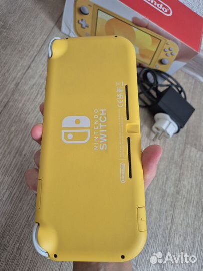 Nintendo switch lite прошитая 128гб