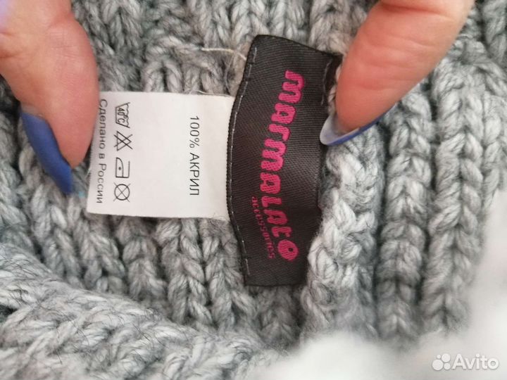 Шапка женская вязанная