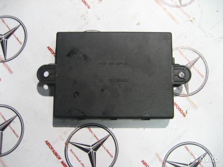 Блок двери w221 мерседес задней левой