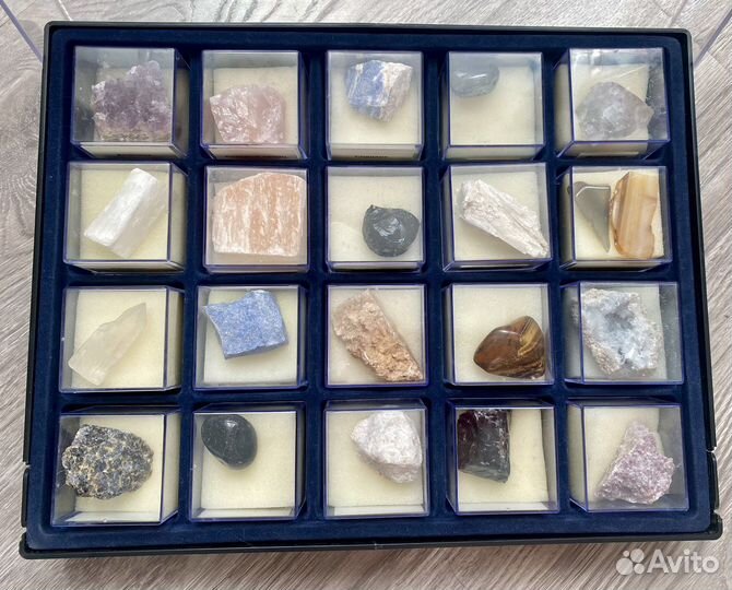 Коллекция камней и минералов
