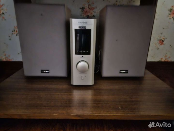 Колонки с усилителем microlab pro 1