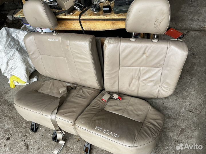 Задний кожаный диван Hover H2 GreatWall Ховер