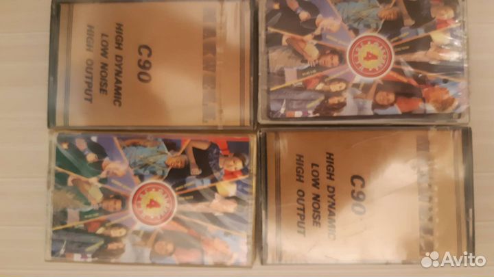 Аудиокассеты новые запечатанные