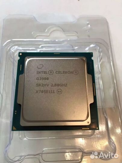 Новый в упаковке Процессор G3900