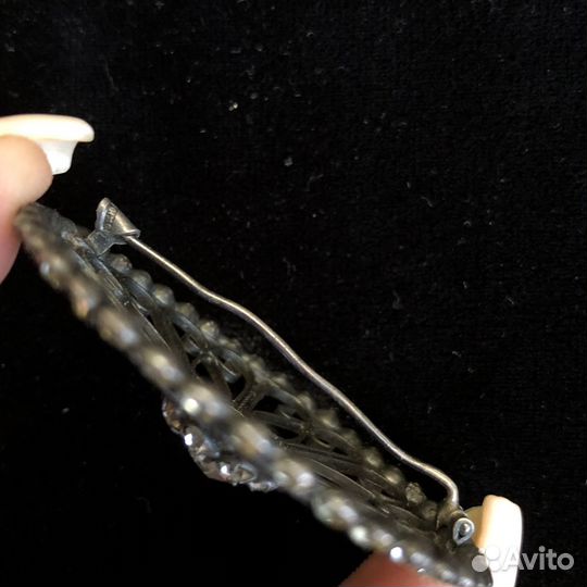 Винтажная брошь. Серебро. Харьков