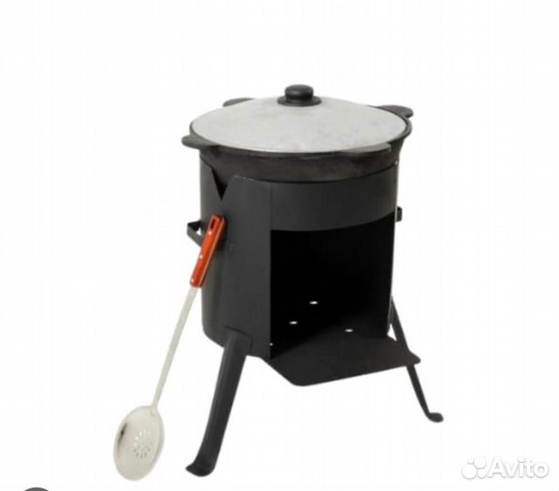 Казан с печью