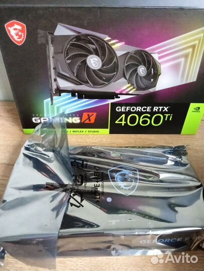 Новая видеокарта MSI GeForce RTX 4060 Ti gaming X