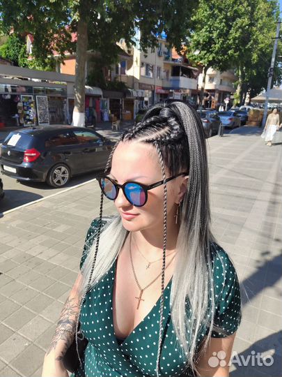 Афрокосы, брейды, боксерские косы, афрохвост