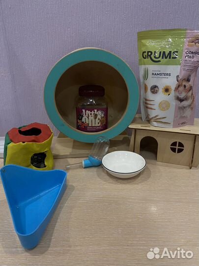 Вещи для хомяка