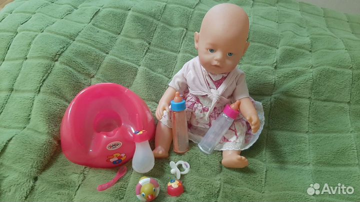 Кукла baby born с аксессуарами