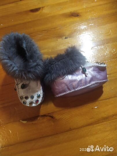 Пинетки для девочки нарядные