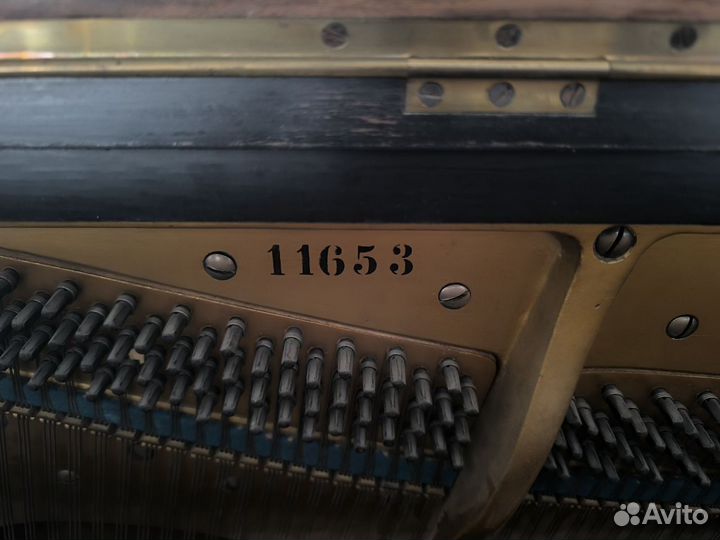 Старинное пианино C. J. Gebauhr