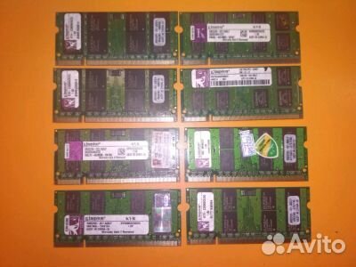 Оперативная память So-Dimm DDR2 2Gb