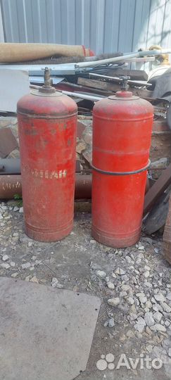 Газовый баллон бу 50 л, если два то за 1500 т