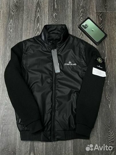 Бомбер Мужской Stone Island