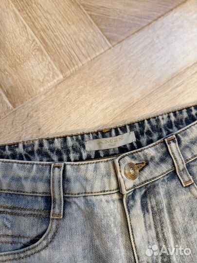 Джинсы широкие,бренд 