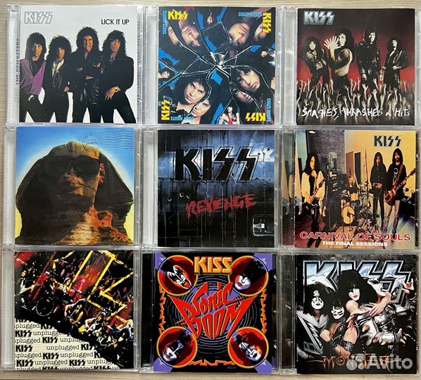 CD диски группа Kiss (различные альбомы)