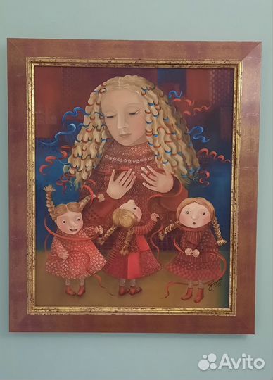 Картина маслом на холсте