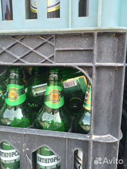 Бутылки стеклянные 0.5