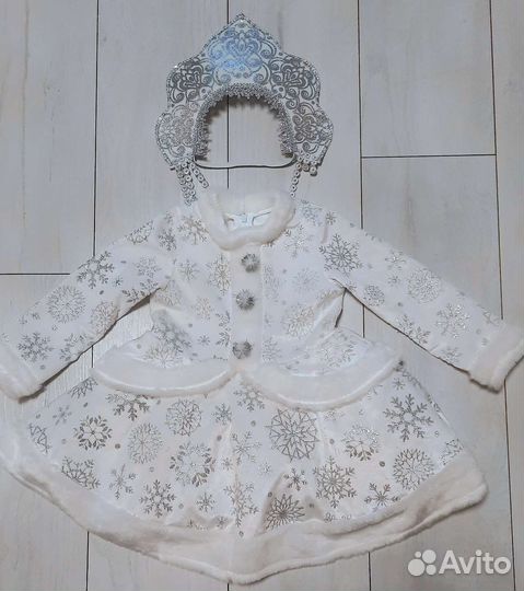 Детский костюм снегурочки/снежинки