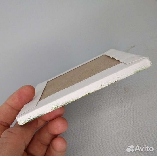 Миниатюра копия масло Девушка с жемчужной сережкой