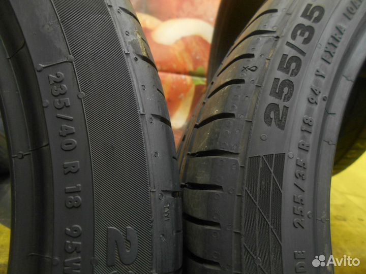 Continental ContiSportContact 5 255/35 R18 и 235/40 R18