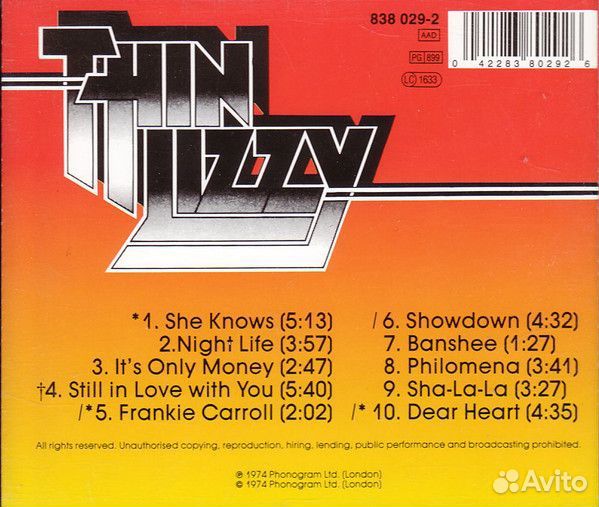 Thin Lizzy - Nightlife (CD)