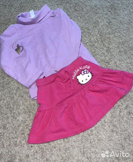 Пакетом Вещи для девочки 104 110