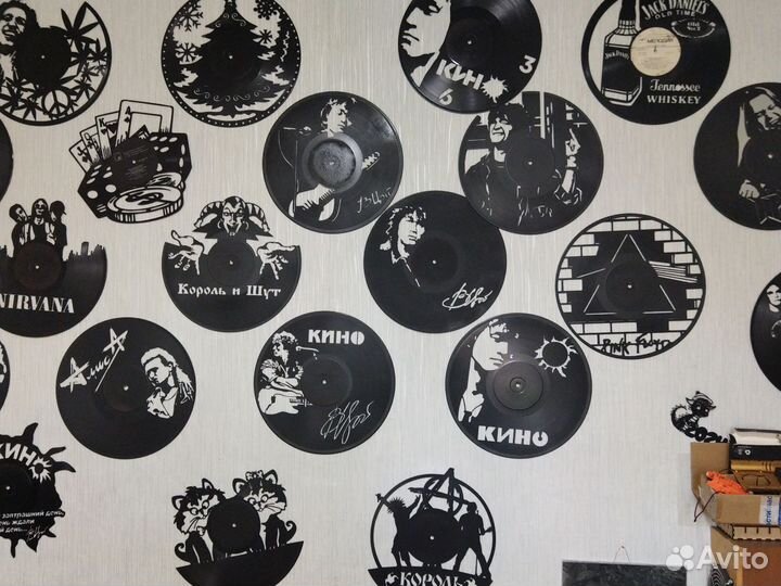 Виниловая пластинка для декора