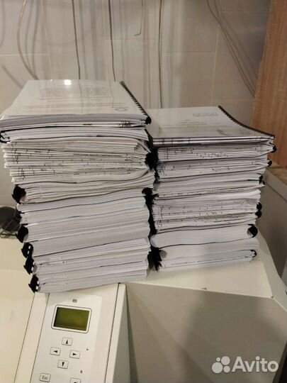 Типография полиграфия за А4 чб