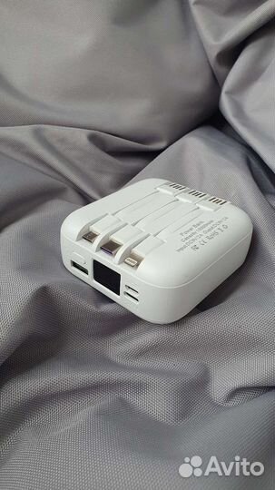 Повербанк с зеркалом power bank 10 000