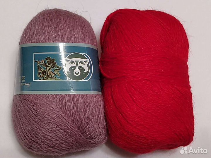 Пряжа для вязания пух норки