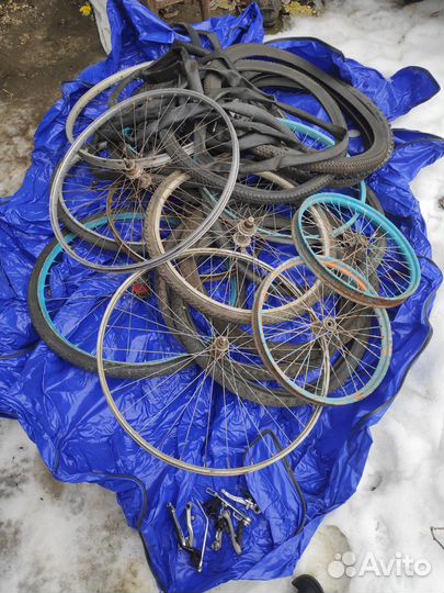 Колёса, покрышки, камеры для велосипеда