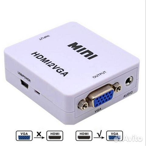 Переходники hdmi-vga, эмуляторы