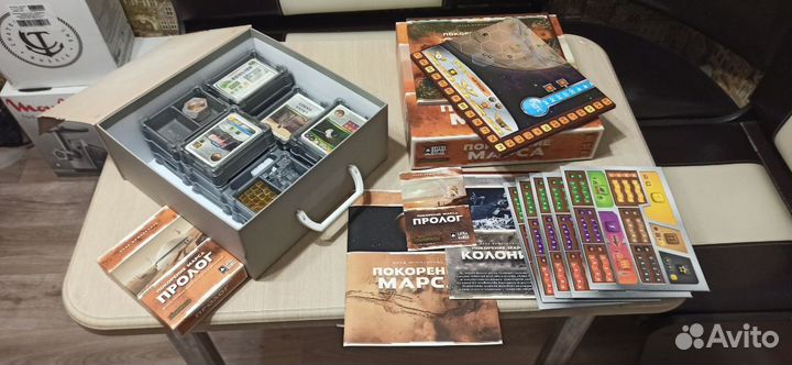 Покорение Марса +, настольная игра