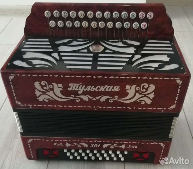 Гармонь тульская 301