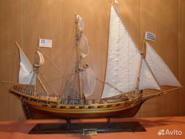 Модели парусных кораблей
