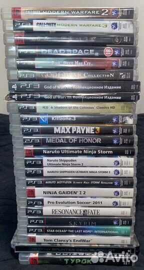 Диски на PS3