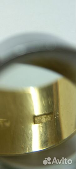 Кольцо серебро эмаль