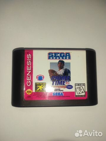 Prime Time NFL Football картридж для Sega оригинал