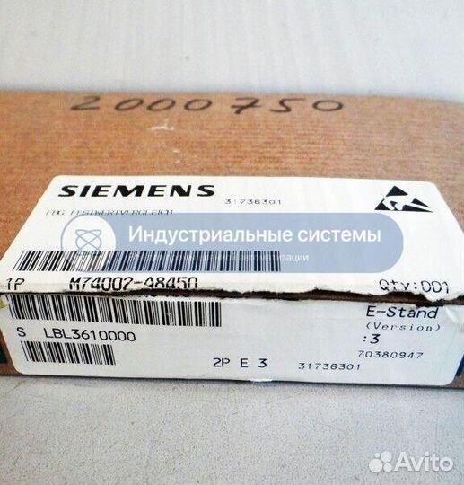 Контроллер Siemens M74002-A8450 E-3