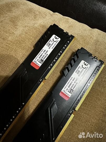 Оперативная память hyperx 8gb ddr4 2400 Мгц