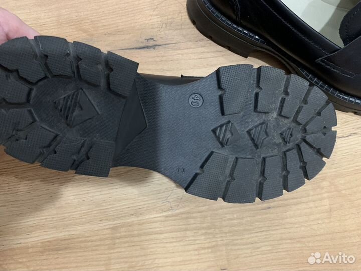 Лоферы натуральная кожа 39