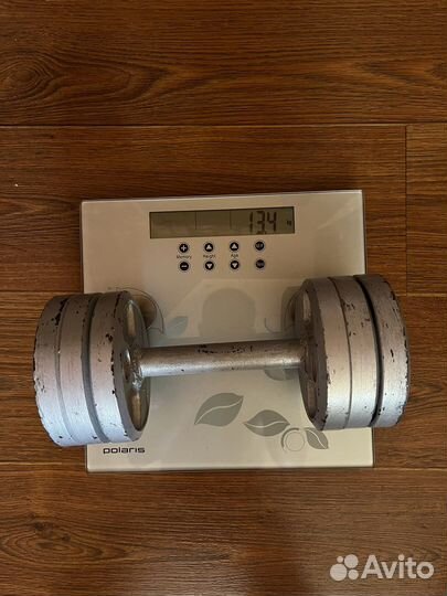 Гантели неразборные по 13 кг