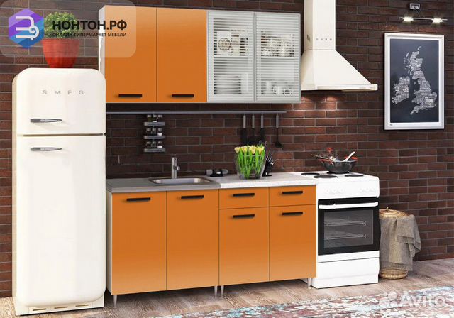 Кухня Рио-1 1.6м манго