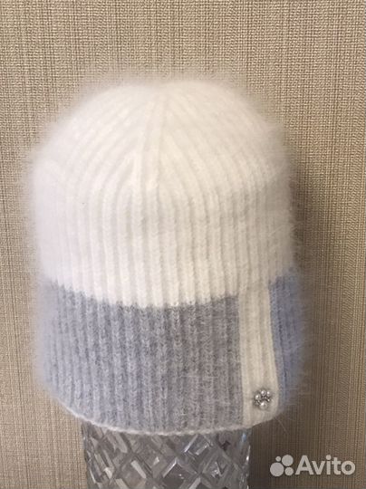 Шапка зимняя женская ангора