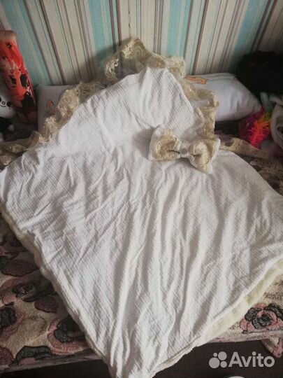 Конверт одеяло на выписку весна