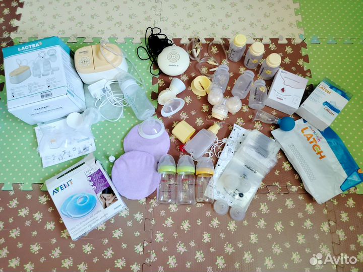 Молокоотсос Lactea Smart, Medela Swing Flex,Calma