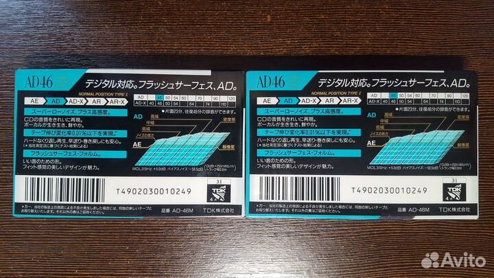 Аудиокассеты TDK AD 46